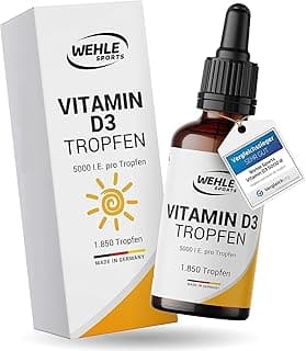 Premium Vitamin D3 5000 IE Tropfen
